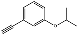 1-乙炔基-3-异丙氧基苯 结构式