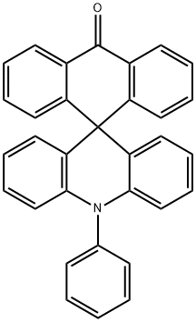 1-苯基-1H,1'H-螺[AC啶-9,9'-蒽]-1'-一 结构式