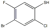 4-bromo-2-chloro-5-fluorobenzenethiol 结构式