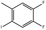 1,2-二氟-4-碘-5-甲基苯 结构式