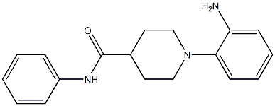 1-(2-Amino-phenyl)-piperidine-4-carboxylic acid phenylamide 结构式
