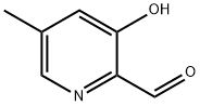 3-HYDROXY-5-METHYLPICOLINALDEHYDE 结构式