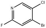 2-氟-4-溴-5-氯吡啶 结构式