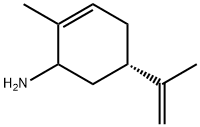 (5S)-2-methyl-5-(prop-1-en-2-yl)cyclohex-2-en-1-amine 结构式