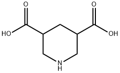 PIPERIDINE-3,5-DICARBOXYLIC ACID 结构式