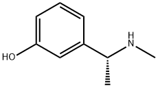 3-[(1R)-1-(METHYLAMINO)ETHYL]PHENOL 结构式