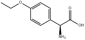 S-4-乙氧基苯甘氨酸 结构式