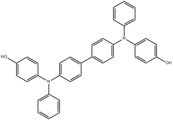 PHENOL, 4,4'-[[1,1'-BIPHENYL]-4,4'-DIYLBIS(PHENYLIMINO)]BIS- 结构式