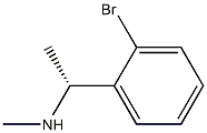 [(1R)-1-(2-BROMOPHENYL)ETHYL](METHYL)AMINE 结构式