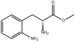 2-氨基-D-苯丙氨酸甲酯 结构式