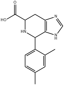 4-(2,4-dimethylphenyl)-3H,4H,5H,6H,7H-imidazo[4,5-c]pyridine-6-carboxylic acid 结构式