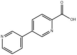 3,3'-联吡啶]-6-羧酸 结构式