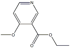 Ethyl 4-methoxynicotinate 结构式