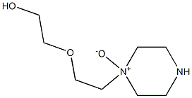 2-[2-(1-oxidopiperazin-1-ium-1-yl)ethoxy]ethanol 结构式