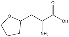 2-氨基-3-(四氢呋喃-2-基)丙酸 结构式