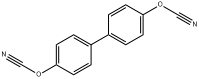 Cyanic acid, [1,1'-biphenyl]-4,4'-diyl ester 结构式