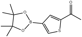 5-Acetylthiophene-3-boronic acid pinacol ester 结构式