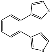 1,2-DI(3-THIENYL)BENZENE 结构式