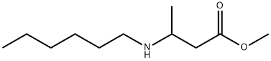 methyl 3-(hexylamino)butanoate 结构式