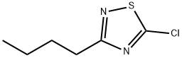 3-butyl-5-chloro-1,2,4-thiadiazole 结构式