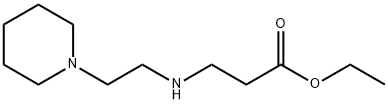 ethyl 3-{[2-(piperidin-1-yl)ethyl]amino}propanoate 结构式