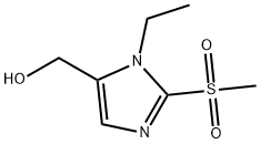 (1-ethyl-2-methanesulfonyl-1H-imidazol-5-yl)methanol 结构式
