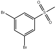 1,3-dibromo-5-(methylsulfonyl)benzene 结构式
