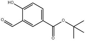 3-甲酰基-4-羟基苯甲酸叔丁酯 结构式