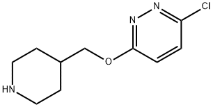 3-氯-6-(哌啶-4-基甲氧基)哒嗪 结构式