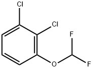 1,2-二氯-3-(二氟甲氧基)苯 结构式