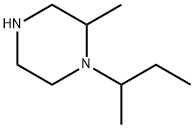 1-(butan-2-yl)-2-methylpiperazine 结构式