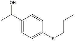 1-(4-propylsulfanylphenyl)ethanol 结构式