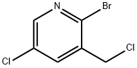 2-Bromo-3,5-dichloro-pyridine 结构式