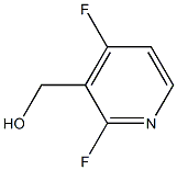 (2,4-二氟吡啶-3-基)甲醇 结构式