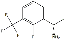 (S)-1-(2-氟-3-(三氟甲基)苯基)乙胺 结构式
