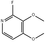 2-氟-3,4-二甲氧基吡啶 结构式