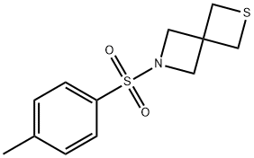 6-甲苯磺酰-2-硫-6-氮杂螺环并[3.3]庚烷 结构式