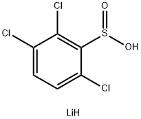 2,3,6-三氯苯亚磺酸锂 结构式