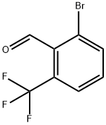 2-溴-6-(三氟甲基)苯甲醛 结构式