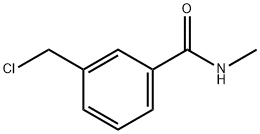 3-(chloromethyl)-N-methylbenzamide 结构式