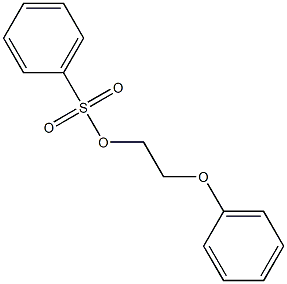 Ethanol, 2-phenoxy-, benzenesulfonate 结构式