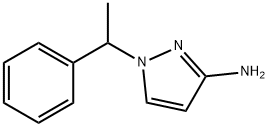 1-(1-苯基乙基)-1H-吡唑-3-胺 结构式