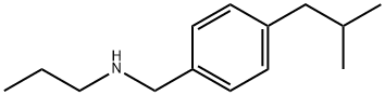 {[4-(2-methylpropyl)phenyl]methyl}(propyl)amine 结构式