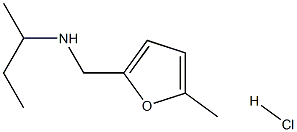 (butan-2-yl)[(5-methylfuran-2-yl)methyl]amine hydrochloride 结构式