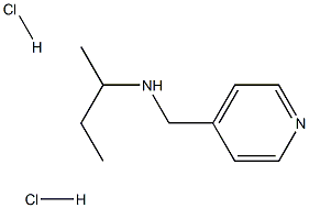 (butan-2-yl)[(pyridin-4-yl)methyl]amine dihydrochloride 结构式