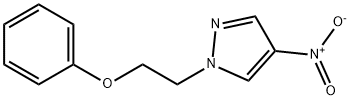 4-nitro-1-(2-phenoxyethyl)-1H-pyrazole 结构式