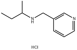 (butan-2-yl)[(pyridin-3-yl)methyl]amine dihydrochloride 结构式