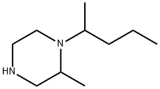 2-methyl-1-(pentan-2-yl)piperazine 结构式