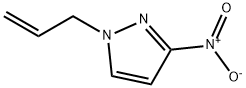 3-nitro-1-(prop-2-en-1-yl)-1H-pyrazole 结构式