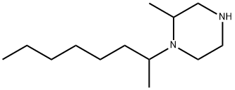 2-methyl-1-(octan-2-yl)piperazine 结构式
